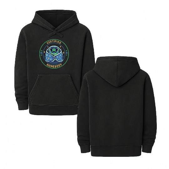 Certified Homebody Double Sided Mineral Wash Hoodies