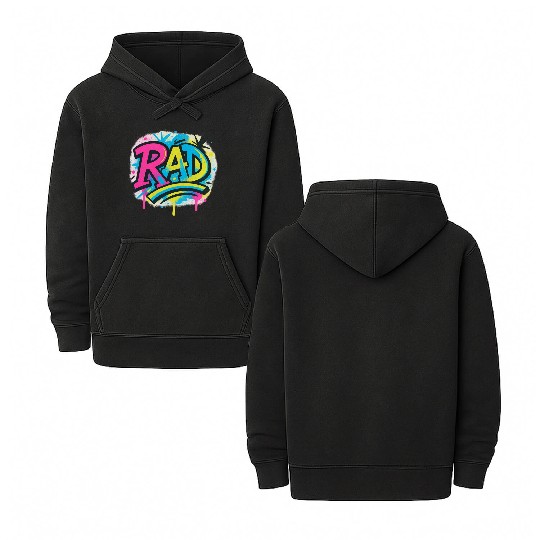 Graffiti Street Art Double Sided Mineral Wash Hoodies