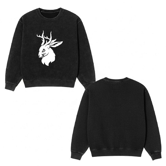 Jackalope Double Sided Mineral Wash Sweatshirts