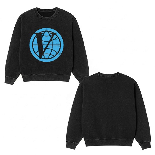 Venture Industries logo The Venture Bros Double Sided Mineral Wash Sweatshirts