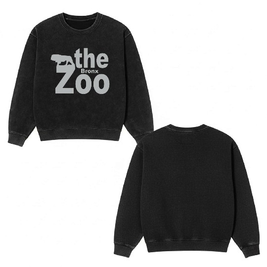 The Bronx Zoo Double Sided Mineral Wash Sweatshirts