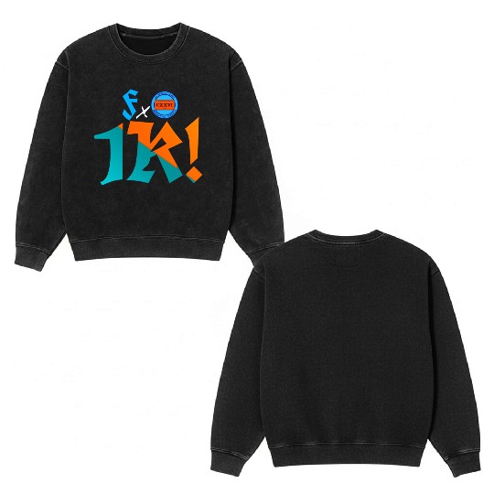 The Transit Enthusiast! A Proud Partner Of YouTube Double Sided Mineral Wash Sweatshirts
