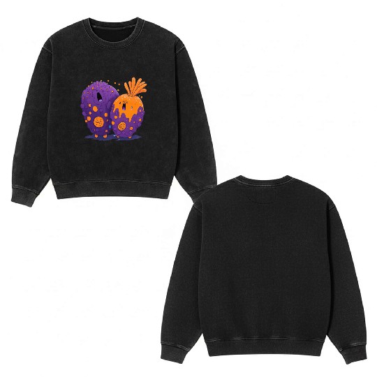 crazy carrot Double Sided Mineral Wash Sweatshirts