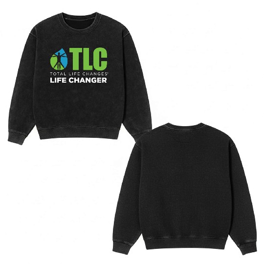 TLC LC Logo v2 1 Double Sided Mineral Wash Sweatshirts