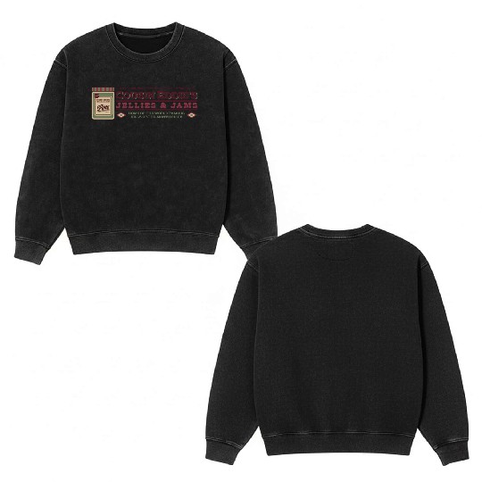 Cousin Eddie s Jellies Jams Double Sided Mineral Wash Sweatshirts