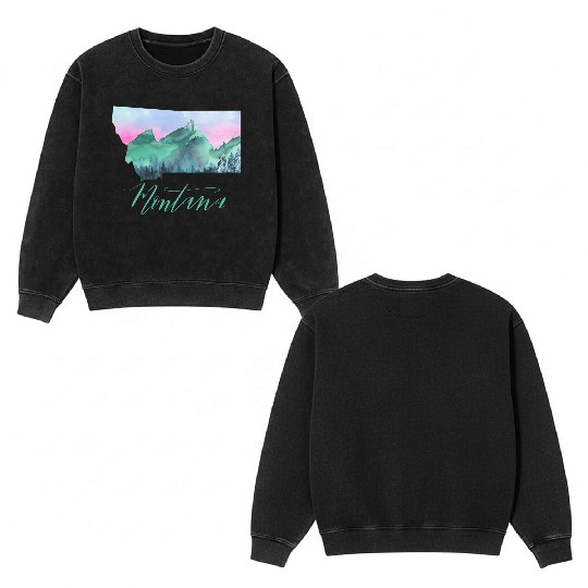 Wildflower Paper Company Double Sided Mineral Wash Sweatshirts
