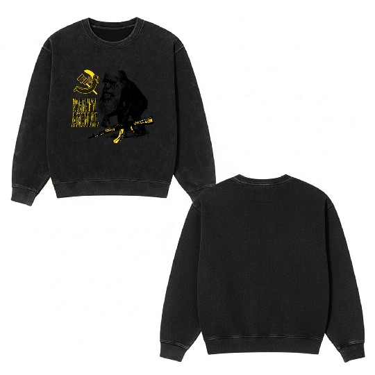 Party Animal! Double Sided Mineral Wash Sweatshirts