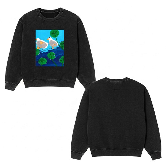 Duck Pond Double Sided Mineral Wash Sweatshirts