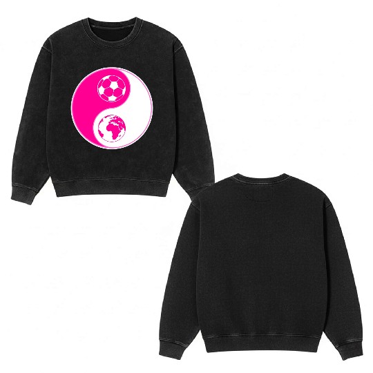 soulofsoccer joyful Double Sided Mineral Wash Sweatshirts