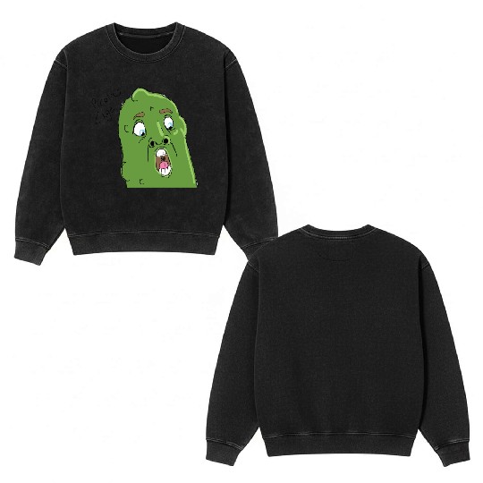 Picolas Cage Double Sided Mineral Wash Sweatshirts