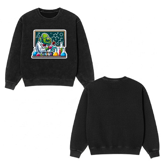 Chemical Chameleon Double Sided Mineral Wash Sweatshirts