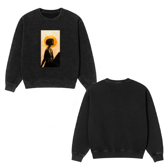 I'LL BACK MANIFEST Double Sided Mineral Wash Sweatshirts