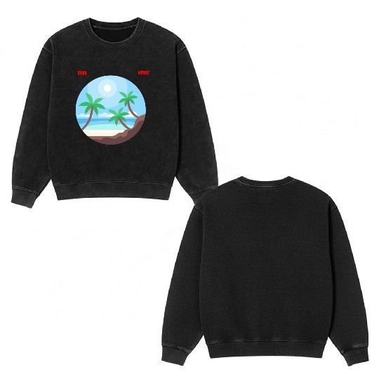 Wilderness Wanderer Double Sided Mineral Wash Sweatshirts"