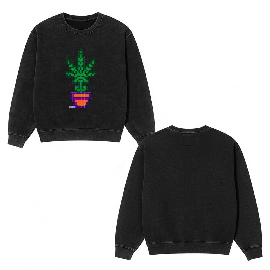 MARY JANE Double Sided Mineral Wash Sweatshirts