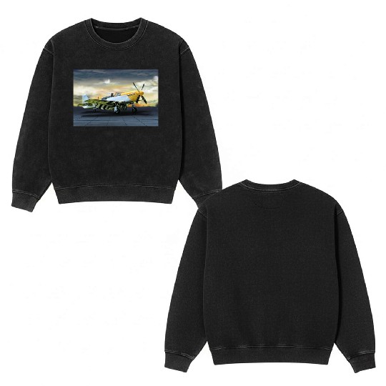 P-51 Double Sided Mineral Wash Sweatshirts