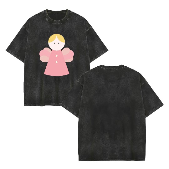 angel Double Sided Mineral Wash T Shirts