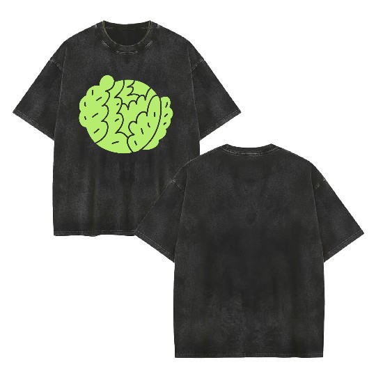 Cabbage Double Sided Mineral Wash T Shirts