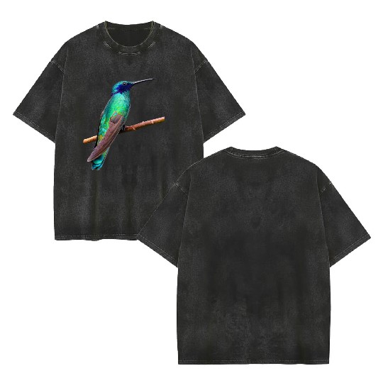 Hummingbird Double Sided Mineral Wash T Shirts