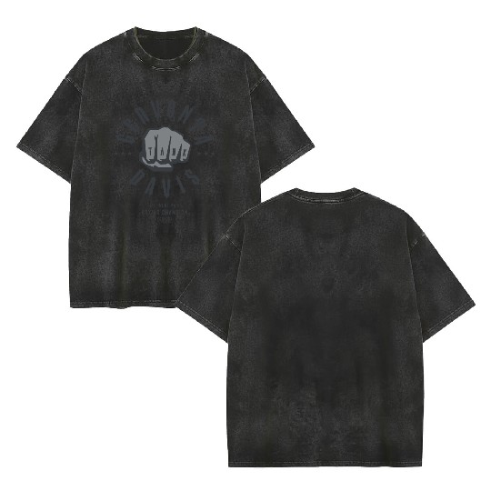 Boxing Champ Gervonta Davis Double Sided Mineral Wash T Shirts