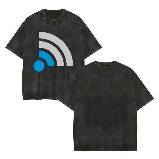 icon connection problems no Double Sided Mineral Wash T Shirts