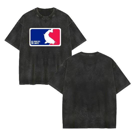 Major League Catfish Double Sided Mineral Wash T Shirts