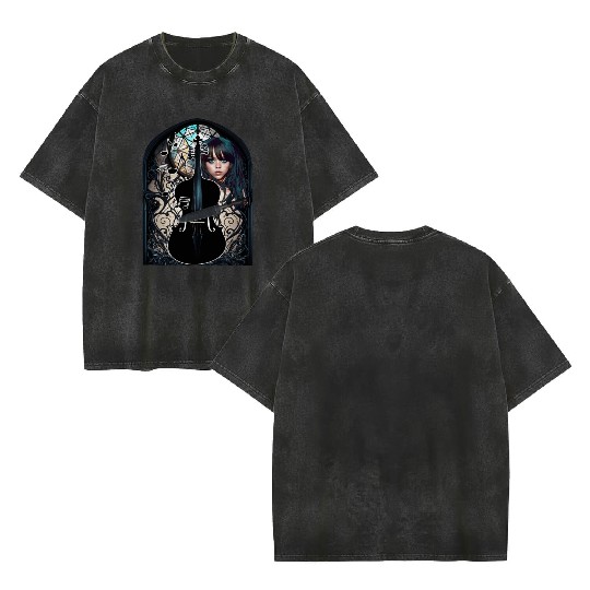 Wednesday Double Sided Mineral Wash T Shirts