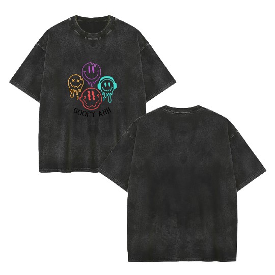 NERD goofy ahh Double Sided Mineral Wash T Shirts