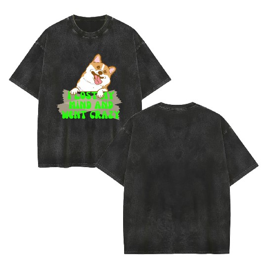 Best dog dad ever Double Sided Mineral Wash T Shirts
