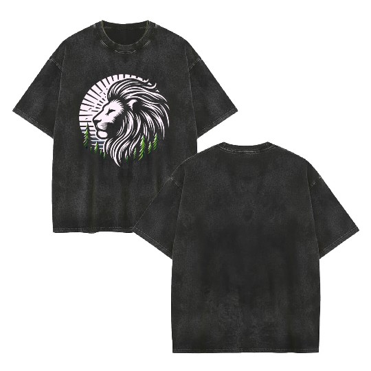 THE LION KING Double Sided Mineral Wash T Shirts