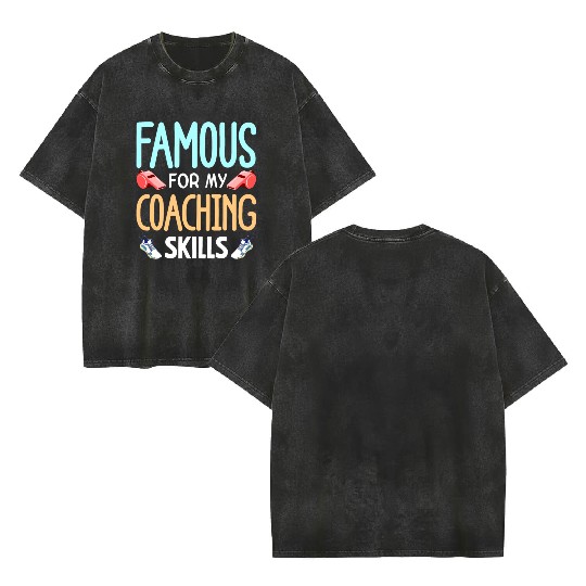 Inspiring Physical Education Teacher Design for PE Double Sided Mineral Wash T Shirts