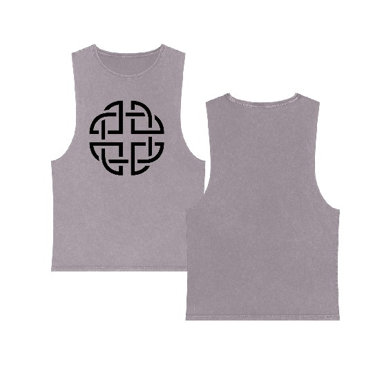 Celtic Knot Double Sided Mineral Wash Tank Tops