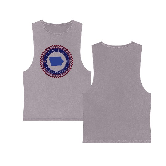 Iowa Double Sided Mineral Wash Tank Tops