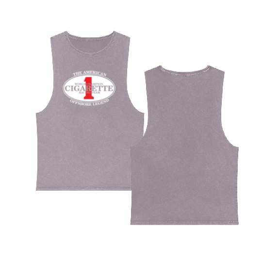 Cigarette Racing Team Double Sided Mineral Wash Tank Tops