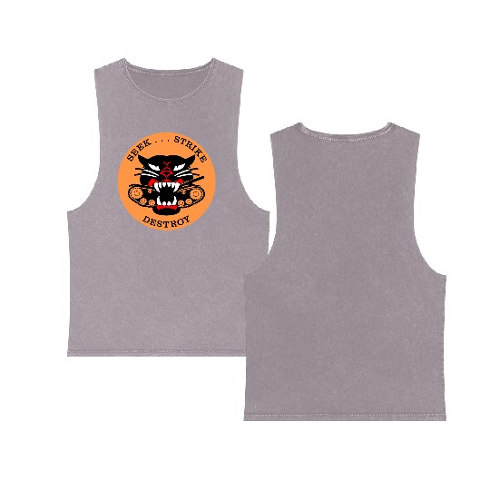 M18 HELLCAT Tank Destroyer Double Sided Mineral Wash Tank Tops