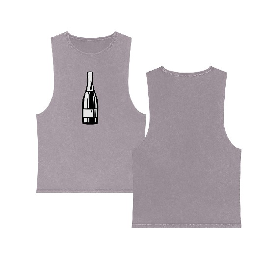 Champagne Double Sided Mineral Wash Tank Tops