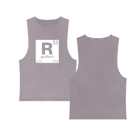 R32 Periodic Table Mk4 Mk5 GTI Golf Double Sided Mineral Wash Tank Tops