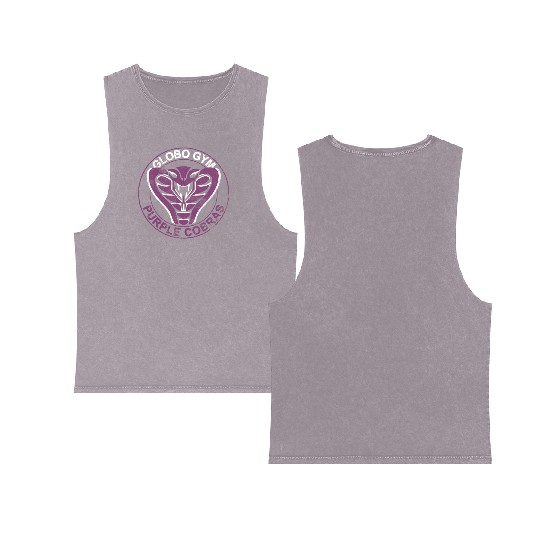 Globo Gym Vintage Double Sided Mineral Wash Tank Tops