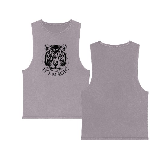 Tiger "It´s magic" Double Sided Mineral Wash Tank Tops