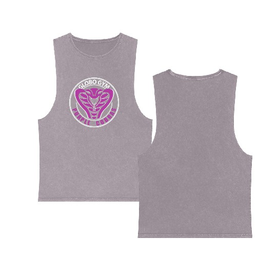 globo gym costume Double Sided Mineral Wash Tank Tops