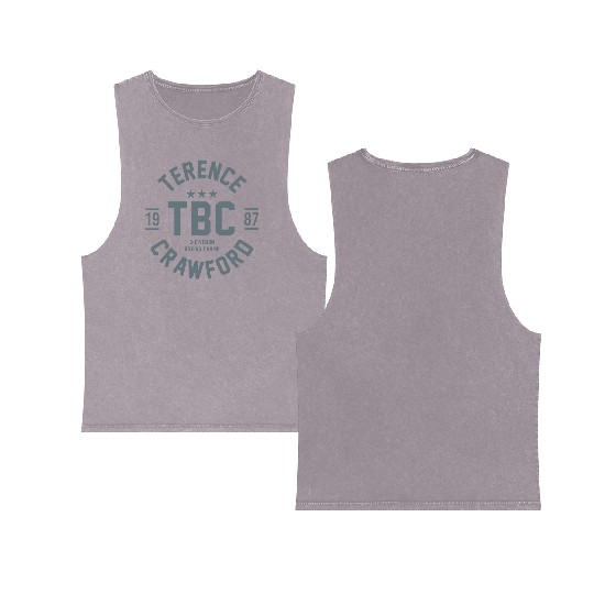 TBC Terence Crawford Double Sided Mineral Wash Tank Tops