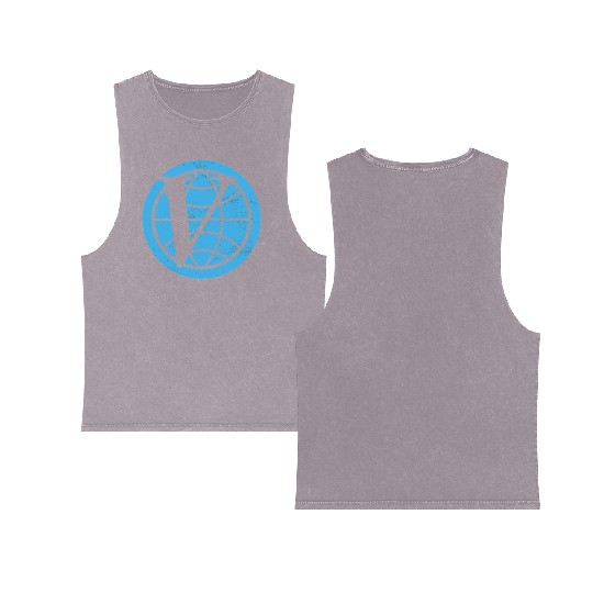Venture Industries logo The Venture Bros Double Sided Mineral Wash Tank Tops