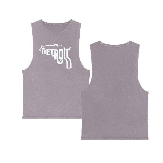 Macs Detroit Smoking Gun Double Sided Mineral Wash Tank Tops