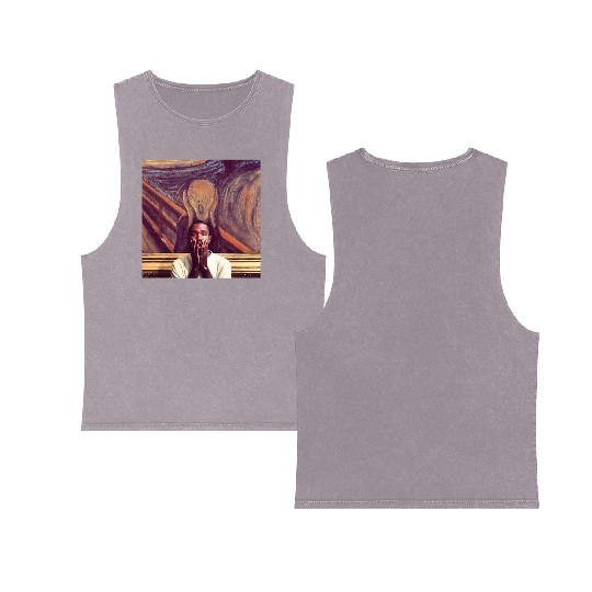 Frank Ocean Purple Blond Double Sided Mineral Wash Tank Tops
