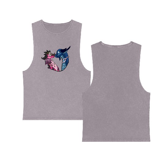 Wings Of Fire Double Sided Mineral Wash Tank Tops