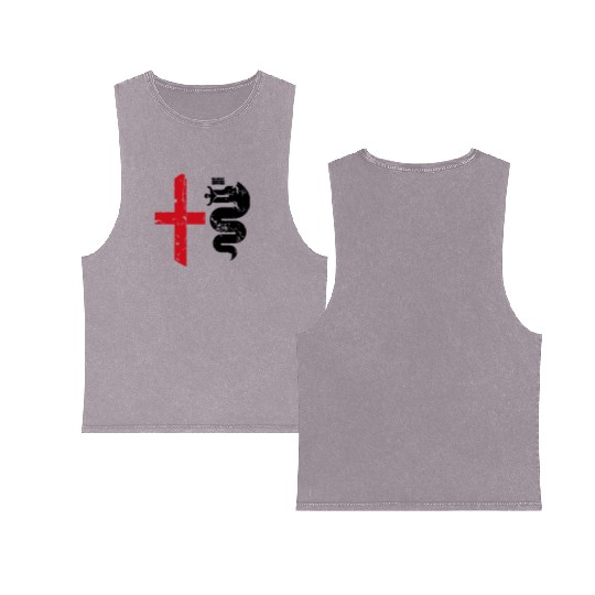 Alfa Romeo Racing Double Sided Mineral Wash Tank Tops
