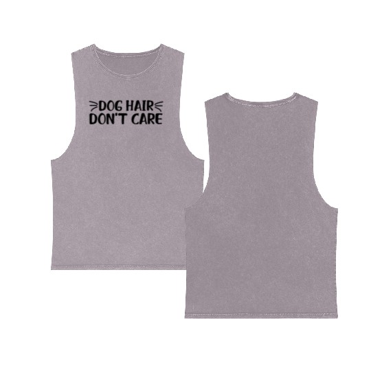 dog hair don't care Double Sided Mineral Wash Tank Tops