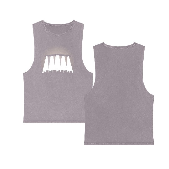 Black Triangle, Phoenix Lights Double Sided Mineral Wash Tank Tops