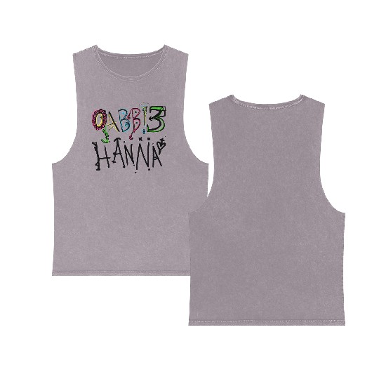 Gabbie Hanna Double Sided Mineral Wash Tank Tops