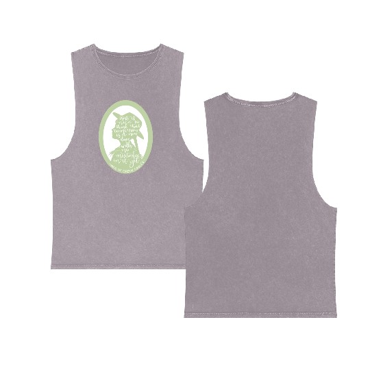 Anne of Green Gables Quote Double Sided Mineral Wash Tank Tops
