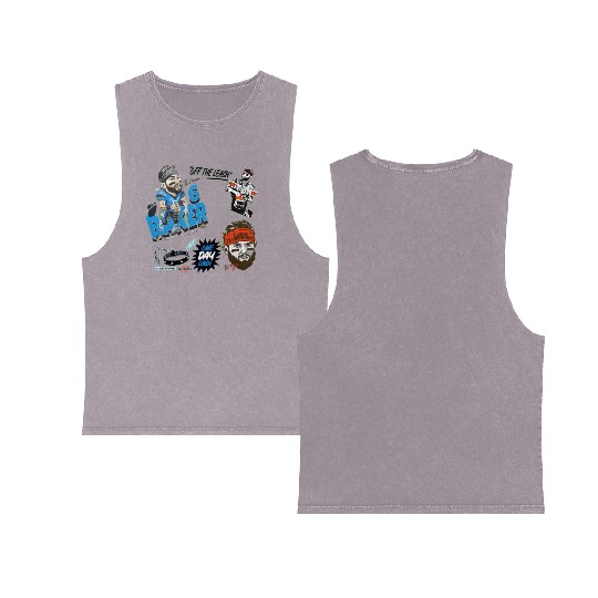 baker mayfield Double Sided Mineral Wash Tank Tops
